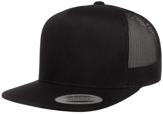 YP Classics® 6006 Classic Trucker Cap with Embroidered Patch