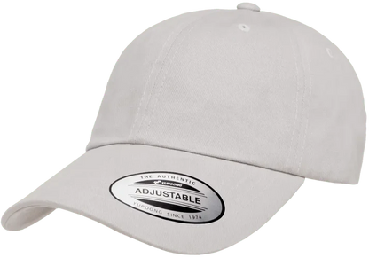 YP Classics® 6245 Peached Cotton Twill Dad Cap with Standard Embroidery