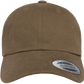YP Classics® 6245 Peached Cotton Twill Dad Cap with Standard Embroidery