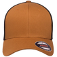 Flexfit® Fitted 6511T 2-Tone Trucker Mesh Cap with Embroidered Patch