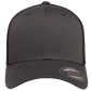 Flexfit® Fitted 6511T 2-Tone Trucker Mesh Cap with Embroidered Patch
