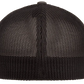 Flexfit® Fitted 6511T 2-Tone Trucker Mesh Cap with Embroidered Patch