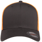 Flexfit® Fitted 6511T 2-Tone Trucker Mesh Cap with Embroidered Patch