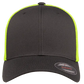 Flexfit® Fitted 6511T 2-Tone Trucker Mesh Cap with Embroidered Patch