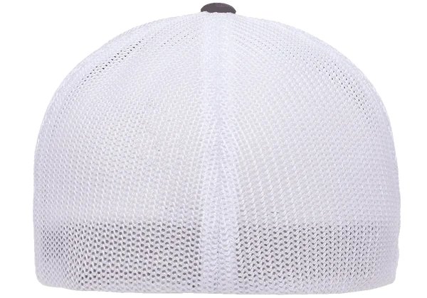 Flexfit® Fitted 6511T 2-Tone Trucker Mesh Cap with Embroidered Patch