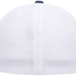 Flexfit® Fitted 6511T 2-Tone Trucker Mesh Cap with Embroidered Patch