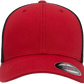 Flexfit® Fitted 6511T 2-Tone Trucker Mesh Cap with Embroidered Patch