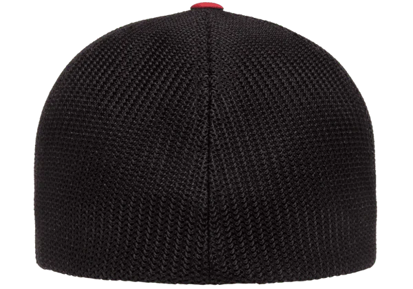 Flexfit® Fitted 6511T 2-Tone Trucker Mesh Cap with Embroidered Patch