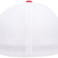 Flexfit® Fitted 6511T 2-Tone Trucker Mesh Cap with Embroidered Patch