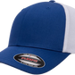 Flexfit® Fitted 6511T 2-Tone Trucker Mesh Cap with Embroidered Patch