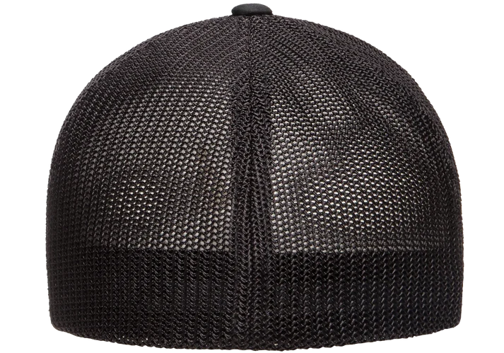 Flexfit® Fitted 6511 Trucker Mesh Cap with Embroidered Patch