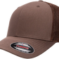 Flexfit® Fitted 6511 Trucker Mesh Cap with Embroidered Patch