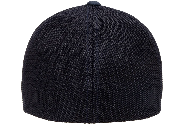 Flexfit® Fitted 6511 Trucker Mesh Cap with Embroidered Patch