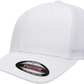 Flexfit® Fitted 6511 Trucker Mesh Cap with Embroidered Patch