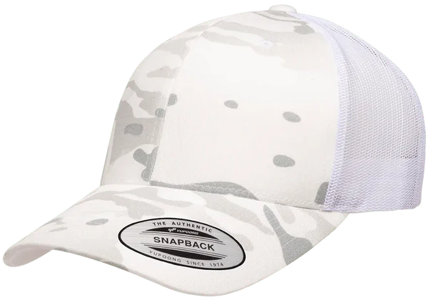 YP CAMO Classics® 6606MC Multicam® Trucker Mesh Cap with Embroidered Patch