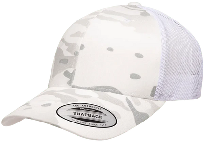 YP CAMO Classics® 6606MC Multicam® Trucker Mesh Cap with Embroidered Patch