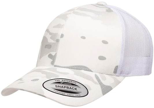 YP CAMO Classics® 6606MC Multicam® Trucker Mesh Cap with Embroidered Patch