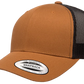 YP Classics® 6606T Retro Trucker Cap - 2-Tone with PUFF 3D Embroidery