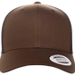 YP Classics® 6606T Retro Trucker Cap - 2-Tone with PUFF 3D Embroidery