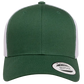 YP Classics® 6606T Retro Trucker Cap - 2-Tone with PUFF 3D Embroidery