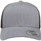 YP Classics® 6606T Retro Trucker Cap - 2-Tone with PUFF 3D Embroidery