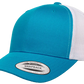 YP Classics® 6606T Retro Trucker Cap - 2-Tone with PUFF 3D Embroidery