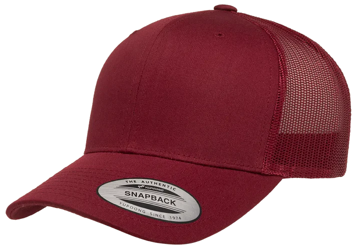 YP Classics® 6606 Retro Trucker Cap with Standard Embroidery