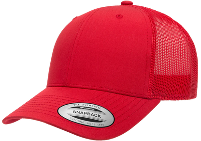 YP Classics® 6606 Retro Trucker Cap with Standard Embroidery