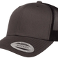 YP Classics® 6606T Retro Trucker Cap - 2-Tone with PUFF 3D Embroidery