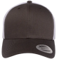YP Classics® 6606T Retro Trucker Cap - 2-Tone with PUFF 3D Embroidery