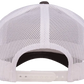 YP Classics® 6606T Retro Trucker Cap - 2-Tone with PUFF 3D Embroidery