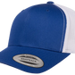 YP Classics® 6606T Retro Trucker Cap - 2-Tone with PUFF 3D Embroidery