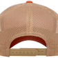 YP Classics® 6606T Retro Trucker Cap - 2-Tone with PUFF 3D Embroidery