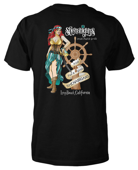 Shenanigans Pirate Girl Graphic Tees