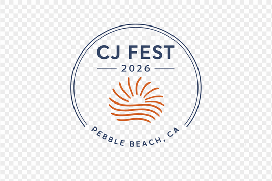CJ FEST Screen Print on Left Chest  and Back