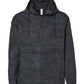 Water Resistant 1/2 Length Zip Windbreaker Anorak Hooded Jacket
