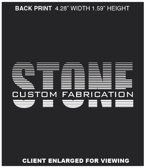 OBS STONE FABRICATION Black Pullover Hoodies