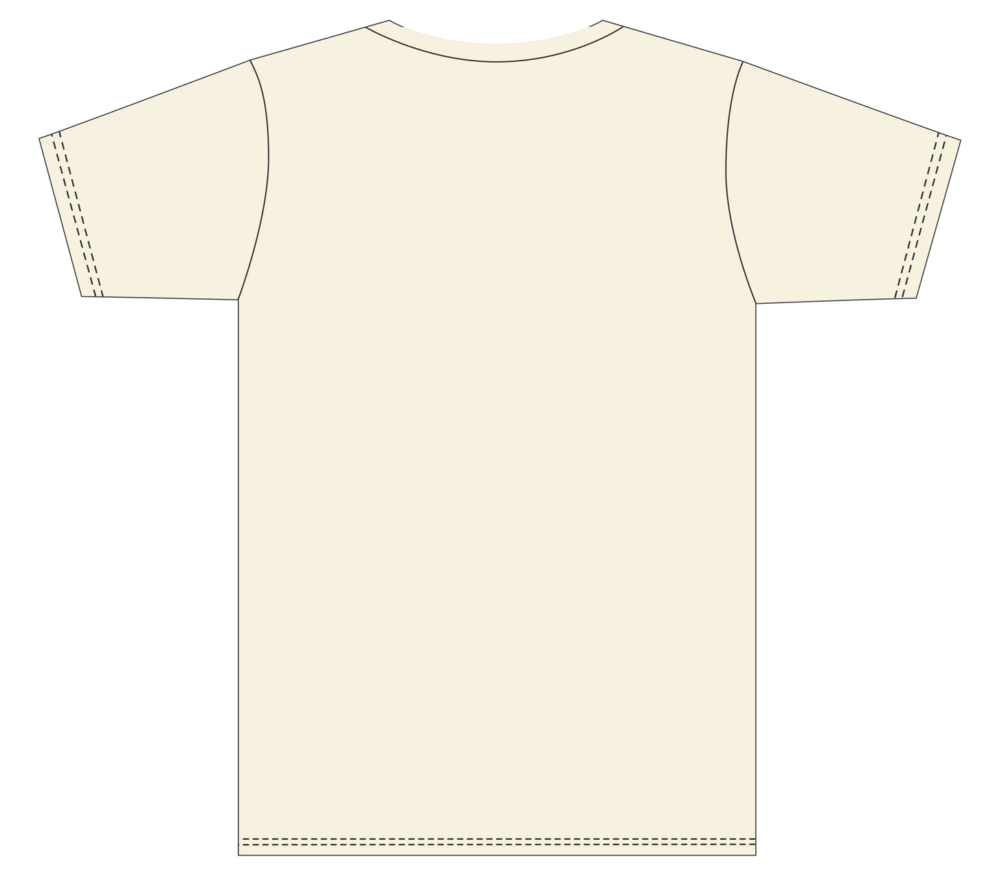 DEADEND VALENCIA on Cream Short Sleeve
