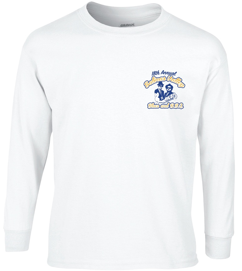 2025 18th Annual Salinas Valley Blues & BBQ Long Sleeve Graphic Tees