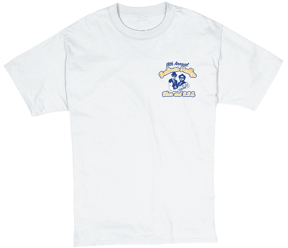 2025 18th Annual Salinas Valley Blues & BBQ Short Sleeve Graphic Tees